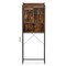 Over-the-Toilet Storage Cabinet with Adjustable Shelves and Barn Door